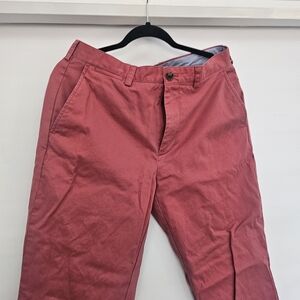 Brooks Brothers Clark Rose Red Chino Pants